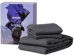 Purple® SoftStretch® Stormy Grey King Sheet Set