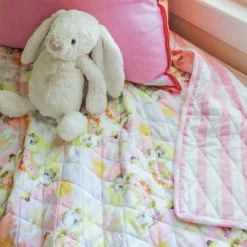 Laura Park Designs® Brooks Avenue Pink Baby Blanket -Bedding Store bcdc7547 6fa4 4951 b976 44142941e318