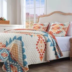 Greenland Home Horizon Fashions Southwestern Boho 2 Pieces Quilt Set -Bedding Store be86e4e533ef48618f65af72a8c862a9