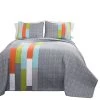 Shelly Stripe Quilt 3Pc Set 1 Shelly Stripe Quilt 3Pc Set -Bedding Store c26d5e278601417388057f2413ed69d2