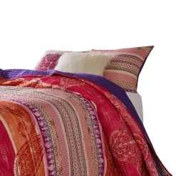 Dora 3 Piece Bohemian, Medallion, Paisley-Benzara -Bedding Store c681c92de4894785afa474e9aca2979b