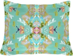 Laura Park Designs Stained Glass Turquoise Sham