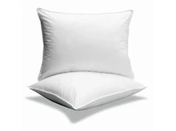 Cotton House - Set Of Two Pillows 100% Polyester Fibre, Hypoallergenic, Random Colors