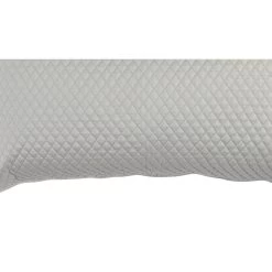 Kahn Hand Quilted Lumbar King Size Pillow Sham, Self Binding-Benzara -Bedding Store d1bc69ea6a15429d9f72bff55ee151c7