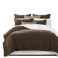6ix Tailors Fine Linens Ansible Chocolate Comforter Set