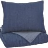 Signature Design By Ashley® Capella 2-Piece Denim Twin Quilt Set -Bedding Store d240de36 8e6b 413f 9a79 ecea6d5f34f5