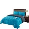QuikFurn Traditional Microfiber Reversible 3 Piece Comforter Set -Bedding Store d2b35d2988304b759bcb32f00b8d88cd