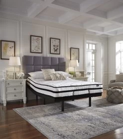 Sierra Sleep® By Ashley® Chime 10" Hybrid Medium Tight Top Queen Mattress In Box -Bedding Store d522be3c edad 42e8 ad3e 22ec2365085c