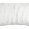 Classic Home Bari White King Velvet Cloud Sham