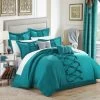 Chic Home Ruth Ruffled 8 Pieces Comforter Set - Queen 90x92, Taupe 2 Chic Home Ruth Ruffled 8 Pieces Comforter Set - Queen 90x92, Taupe -Bedding Store dbabb9279f064fe69e18ea1b541ed23c
