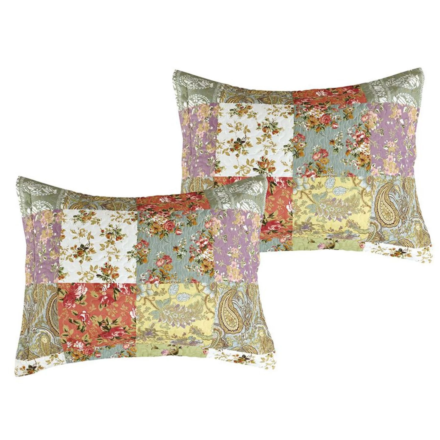 Legacy Decor 3 PCS Paisley Stitched Pinsonic Reversible Lightweight All Season Bedspread Quilt Coverlet Oversize, Queen Size 7 Legacy Decor 3 PCS Paisley Stitched Pinsonic Reversible Lightweight All Season Bedspread Quilt Coverlet Oversize, Queen Size - Image 5