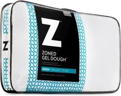 Malouf® Z Zoned Gel Dough® Low Loft Queen Pillow -Bedding Store e001c808 9ef0 42e4 a79a 7d7e6851f09d 1