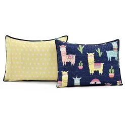 Make A Wish Southwest Llama Cactus Quilt 3Pc Set -Bedding Store e3b6be06afd8456db6a7028b8fd07ec0