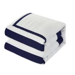 Chic Home Hortense Comforter And Quilt Set Hotel Collection Design Fish Scale Pattern Bed In A Bag Navy, Queen -Bedding Store ef33bb00f4f84bec99cb48badc549624