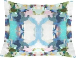 Laura Park Designs Park Avenue Multi-Colored Microlux King Sham