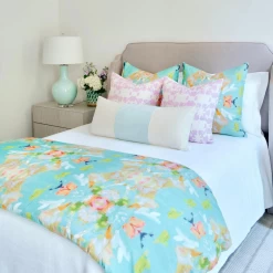 Laura Park Designs Stained Glass Turquoise Duvet Cover