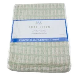 Harmony™ Cotton Knit Spa Blanket 100% Cotton - 66" X 90"