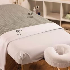 NRG® Microfiber Quilted Massage Table Blanket -Bedding Store nrg microfiber blanket dims