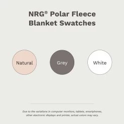NRG® Polar Fleece Blanket - Polar Fleece Massage Table Blanket -Bedding Store nrg polar fleece colors
