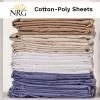 NRG® Cotton-Poly Massage Table Sheet Set -Bedding Store nrg sheets cp folded