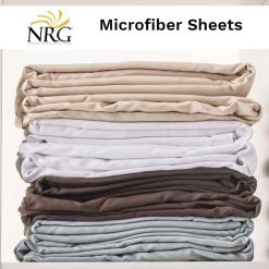 NRG® Premium Microfiber Massage Table Sheet Set 11 NRG® Premium Microfiber Massage Table Sheet Set -Bedding Store nrg sheets micro lifestyle folded